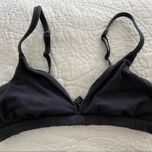 SKIMS Cotton Jersey Triangle Bralette